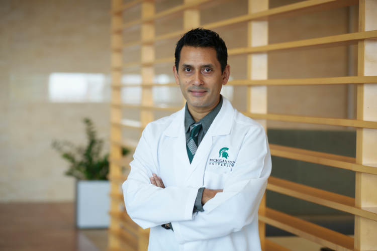 Interim Dean Supratik Rayamajhi headshot.